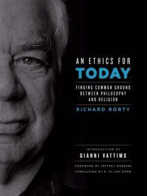 cover image of An Ethics for Today